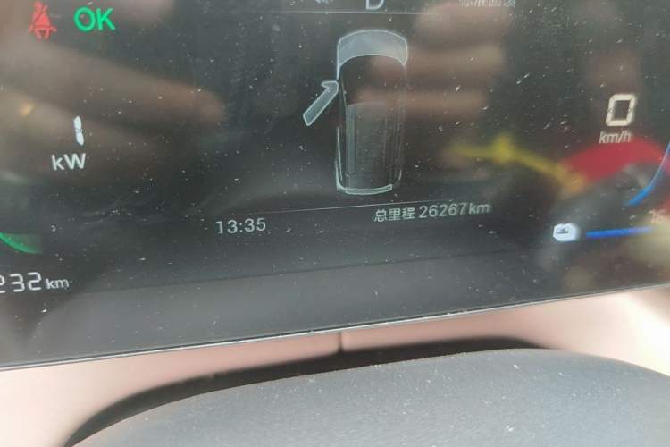 Used BYD Seagull 2024 Honor Edition 305km Freedom Version Odometer Close Up
