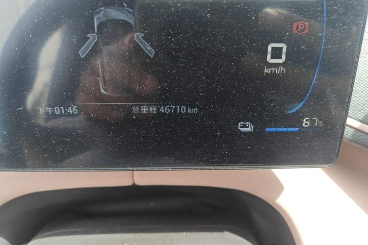 Used BYD Seagull 2024 Honor Edition 305km Freedom Version Odometer Close Up