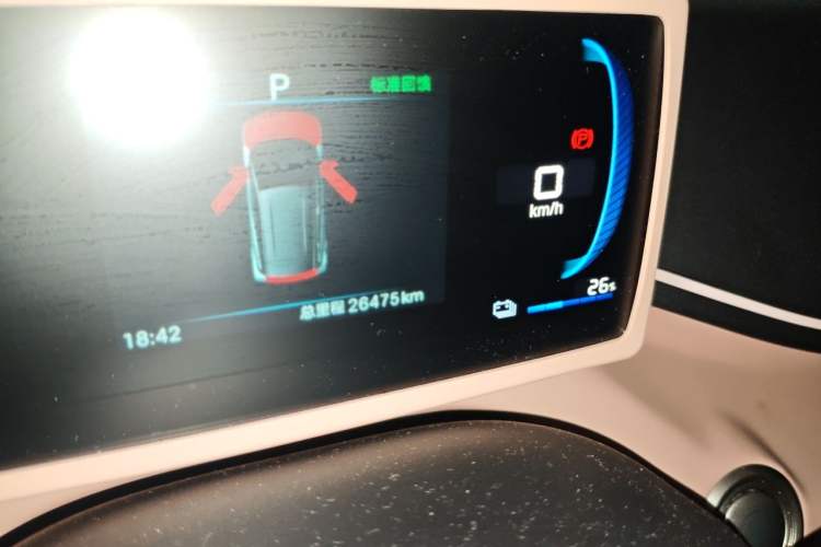 Used BYD Seagull 2024 Honor Edition 405km Flying Version Odometer Close Up