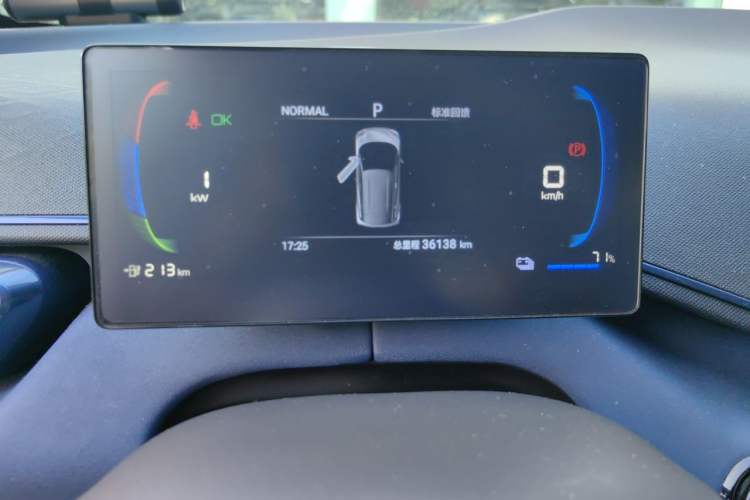 Used BYD Seagull 2024 Honor Edition 305km Dynamic Version Odometer Close Up