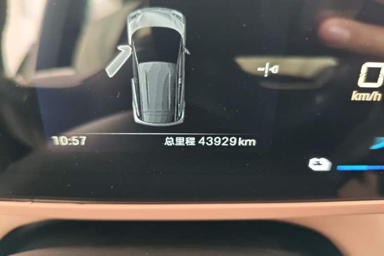 Used BYD Seagull 2024 Honor Edition 305km Freedom Version Odometer Close Up
