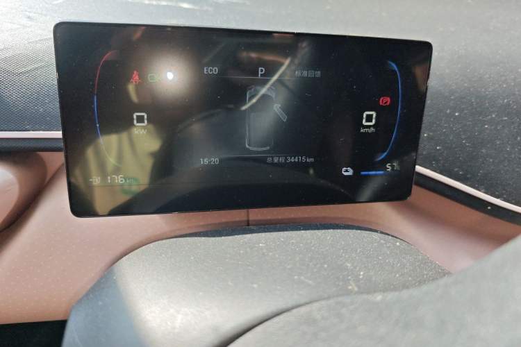 Used BYD Seagull 2024 Honor Edition 305km Freedom Version Odometer Close Up
