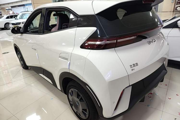 Used BYD Seagull 2024 Honor Edition 305km Dynamic Version Rear Left 45 Deg