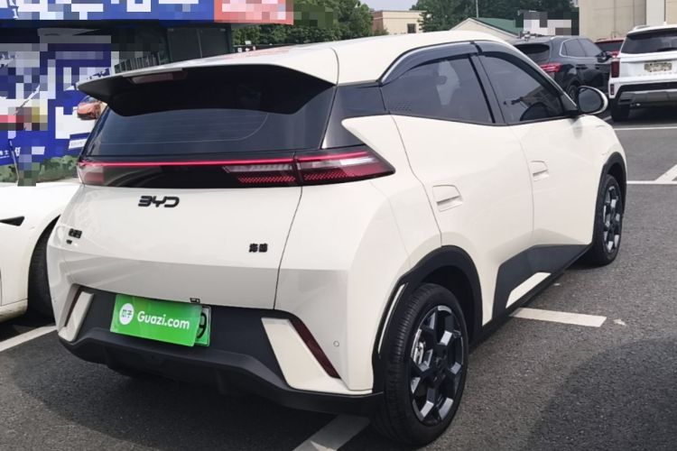 Used BYD Seagull 2024 Honor Edition 405km Flying Version Rear Right 45 Deg