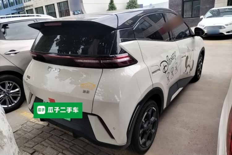 Used BYD Seagull 2024 Honor Edition 305km Freedom Version Rear Right 45 Deg