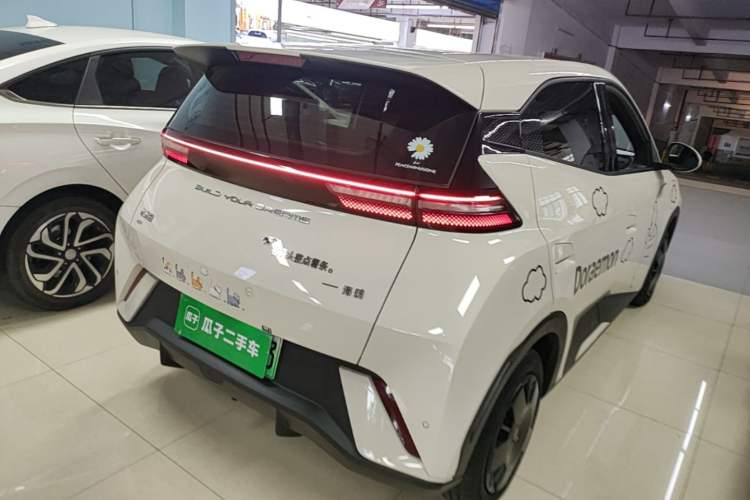 Used BYD Seagull 2024 Honor Edition 305km Dynamic Version Rear Right 45 Deg