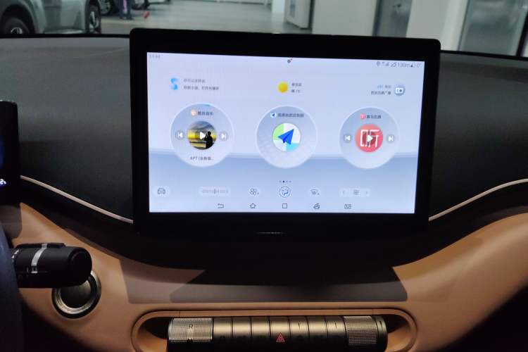 Used BYD Seagull 2024 Honor Edition 305km Dynamic Version Audio And AC Panel