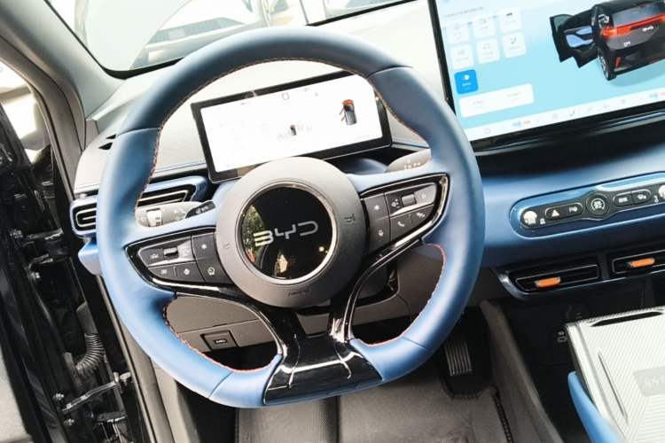 Used BYD Seagull 2025 Smart Drive Version 305 km Freedom Edition Steering Wheel