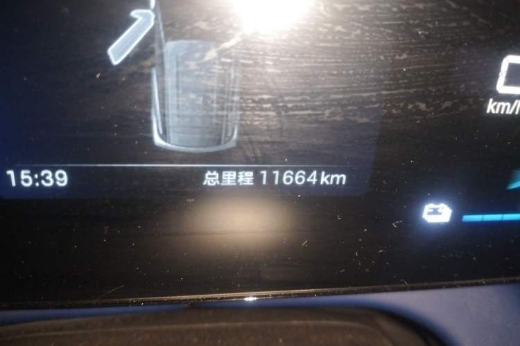 Used BYD Seagull 2025 305km Active Version Odometer Close Up