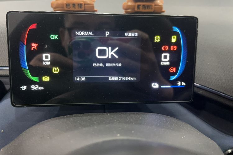 Used BYD Seagull 2025 305km Active Version Odometer Close Up