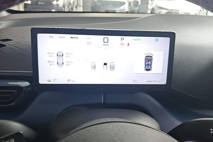 Used BYD Seagull 2025 Smart Drive Version 305 km Freedom Edition Instrument Cluster