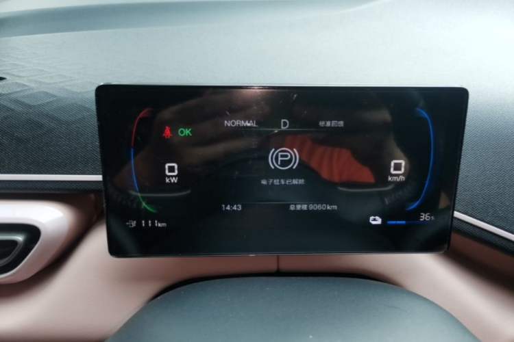 Used BYD Seagull 2025 305 km Free Version Instrument Cluster
