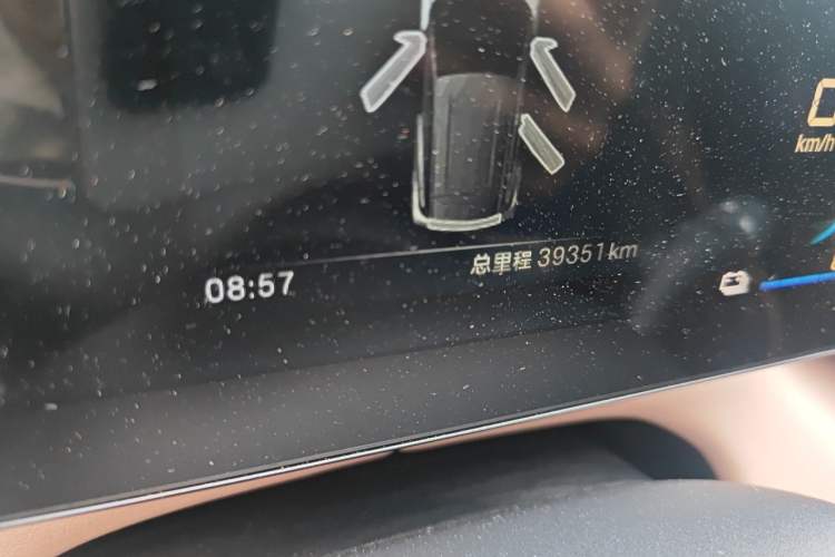 Used BYD Seagull 2025 305 km Free Version Odometer Close Up