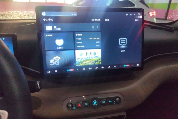 Used BYD Seagull 2025 Smart Drive Version 305 km Freedom Edition Audio And AC Panel