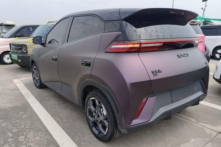 Used BYD Seagull 2025 305 km Free Version Rear Left 45 Deg