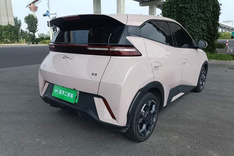 Used BYD Seagull 2025 305 km Free Version Rear Right 45 Deg