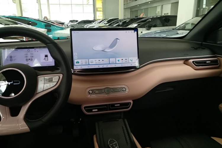 Used BYD Seagull 2025 Smart Drive Version 305 km Freedom Edition Audio And AC Panel
