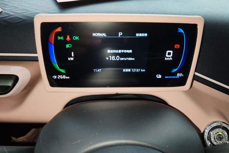 Used BYD Seagull 2025 Intelligent Driving Version 305 km Dynamic Edition Instrument Cluster