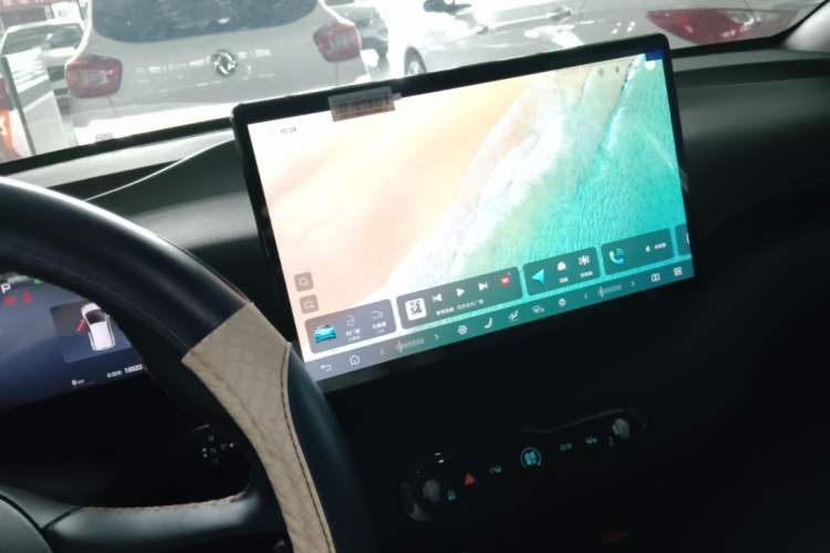 Used BYD Seagull 2025 Smart Drive Version 305 km Freedom Edition Audio And AC Panel