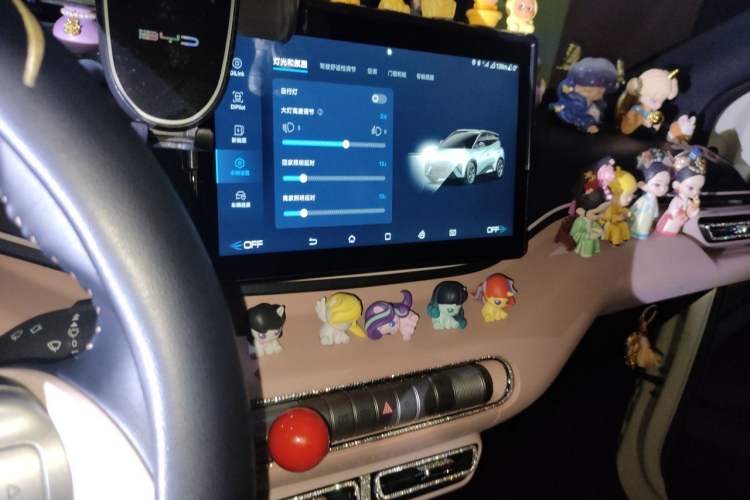 Used BYD Seagull 2025 405 km Flying Edition Audio And AC Panel