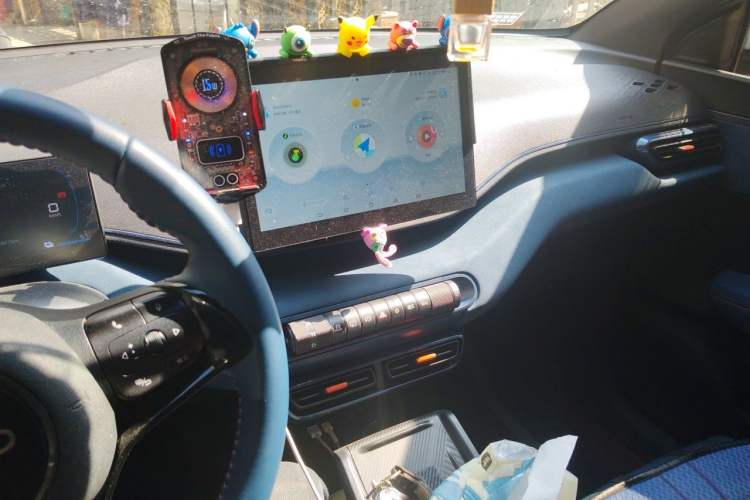 Used BYD Seagull 2025 305 km Free Version Audio And AC Panel