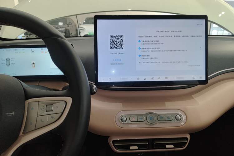 Used BYD Seagull 2025 305 km Free Version Audio And AC Panel