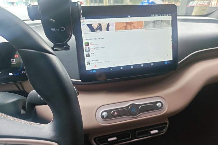 Used BYD Seagull 2025 Model Smart Drive Version 405km Free-Spirited Version Audio And AC Panel