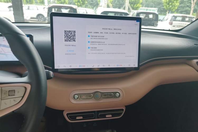 Used BYD Seagull 2025 Smart Drive Version 305 km Freedom Edition Audio And AC Panel