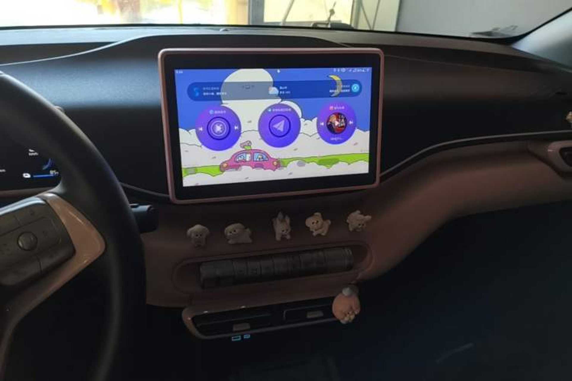 Used BYD Seagull 2025 305 km Free Version Audio And AC Panel