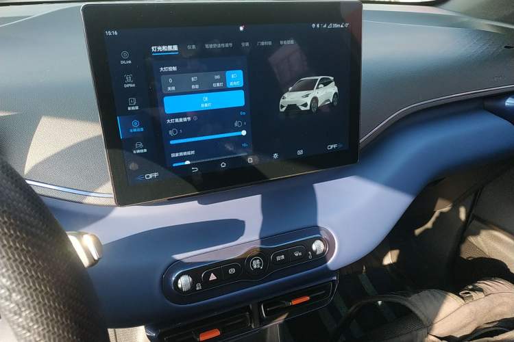 Used BYD Seagull 2025 Intelligent Driving Version 305 km Dynamic Edition Audio And AC Panel
