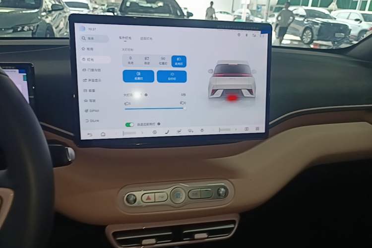 Used BYD Seagull 2025 Smart Drive Version 305 km Freedom Edition Audio And AC Panel