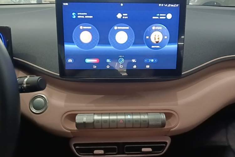Used BYD Seagull 2025 405 km Flying Edition Audio And AC Panel