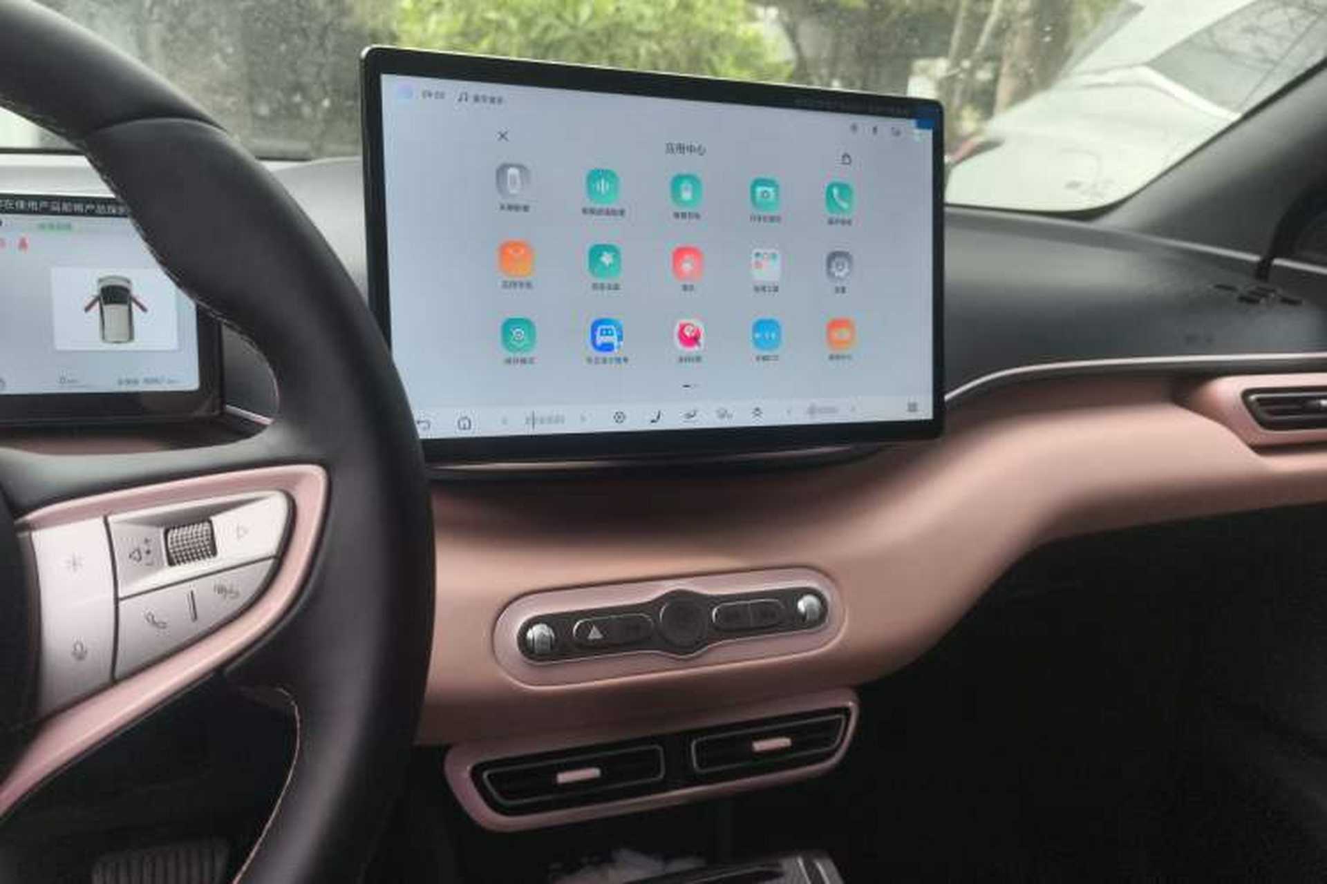 Used BYD Seagull 2025 Smart Drive Version 305 km Freedom Edition Audio And AC Panel