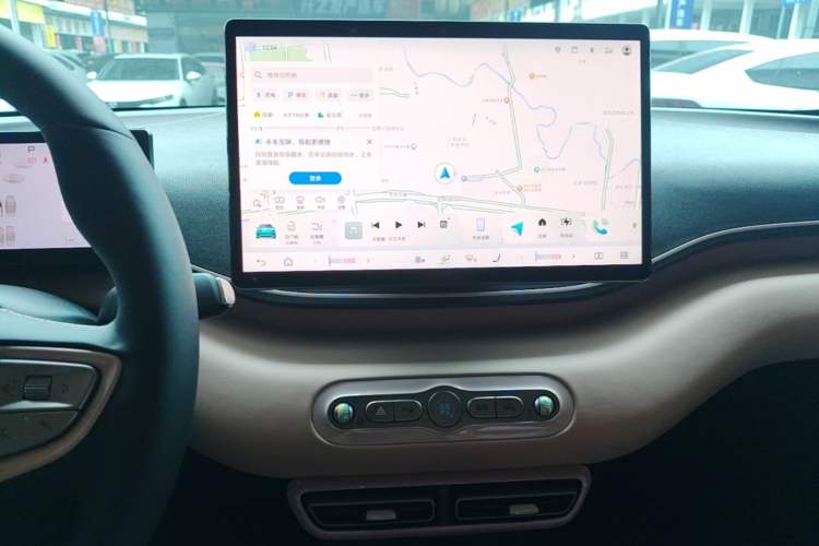 Used BYD Seagull 2025 Smart Drive Version 305 km Freedom Edition Audio And AC Panel