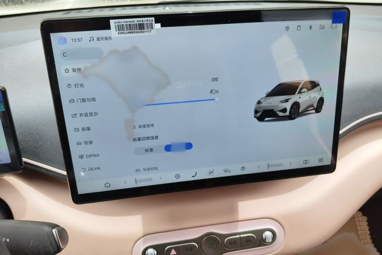 Used BYD Seagull 2025 Smart Drive Version 305 km Freedom Edition Audio And AC Panel