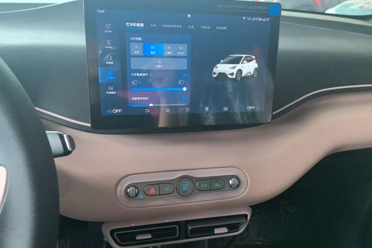 Used BYD Seagull 2025 Intelligent Driving Version 305 km Dynamic Edition Audio And AC Panel