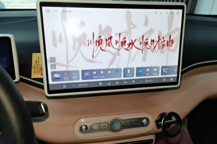 Used BYD Seagull 2025 Smart Drive Version 305 km Freedom Edition Audio And AC Panel