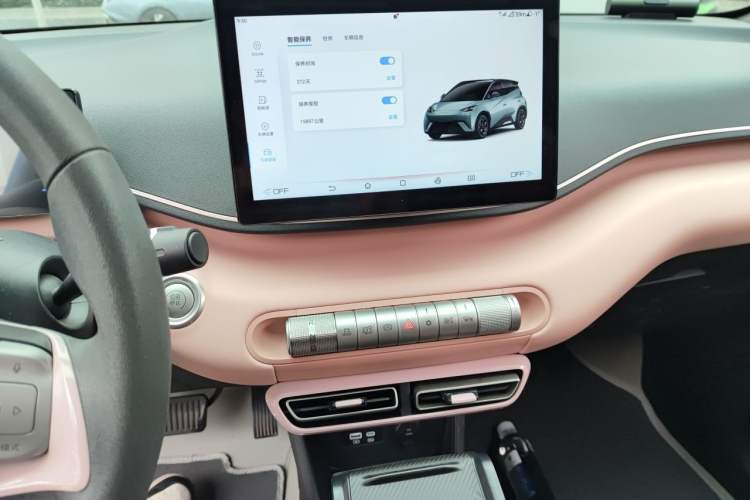 Used BYD Seagull 2025 305km Active Version Audio And AC Panel