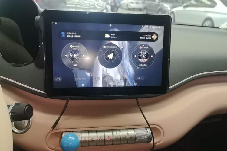 Used BYD Seagull 2025 405 km Flying Edition Audio And AC Panel