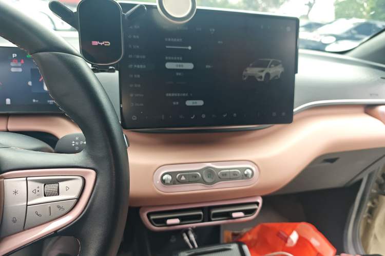 Used BYD Seagull 2025 Intelligent Driving Version 405 km Flying Edition Audio And AC Panel