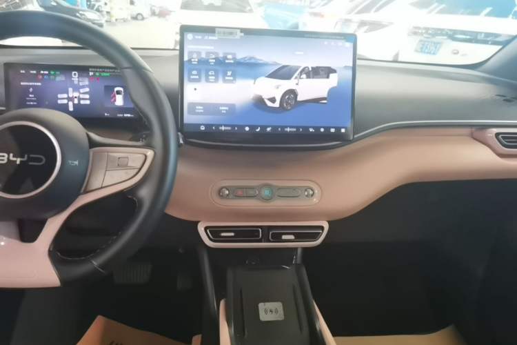 Used BYD Seagull 2025 Smart Drive Version 305 km Freedom Edition Audio And AC Panel
