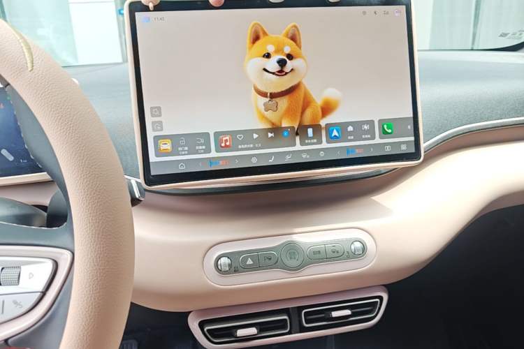 Used BYD Seagull 2025 Smart Drive Version 305 km Freedom Edition Audio And AC Panel
