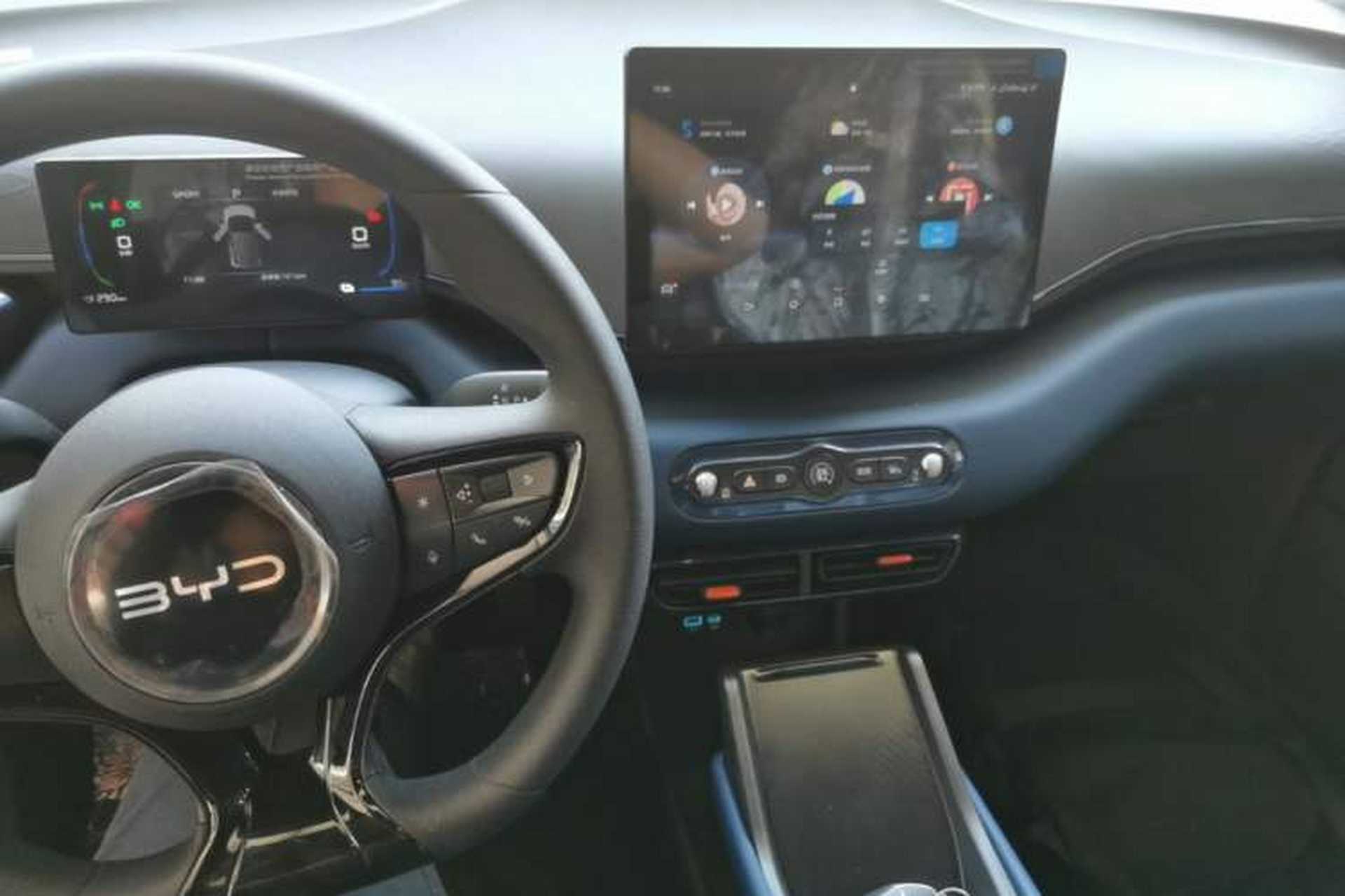 Used BYD Seagull 2025 Intelligent Driving Version 305 km Dynamic Edition Center Console