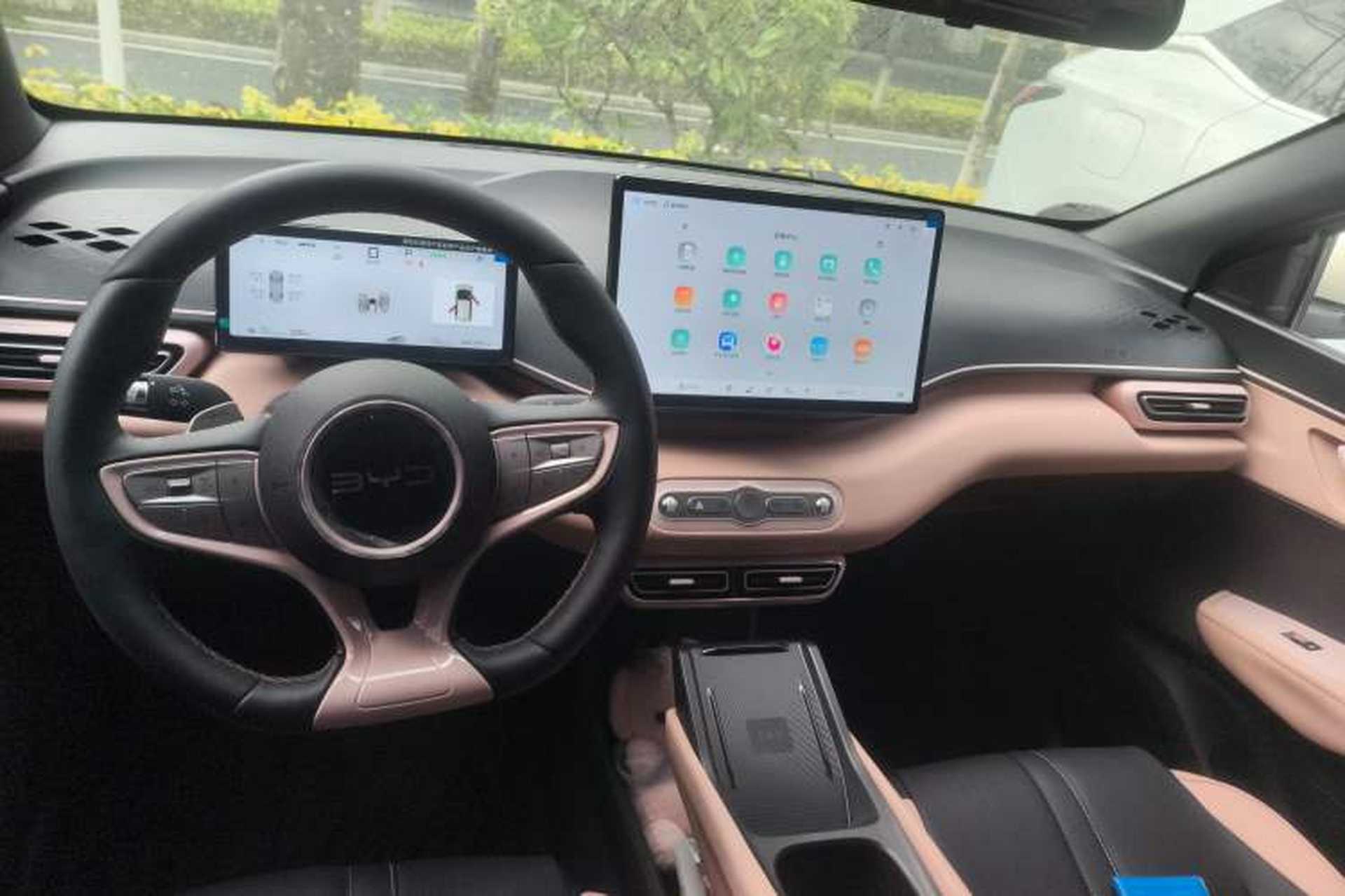 Used BYD Seagull 2025 Smart Drive Version 305 km Freedom Edition Center Console