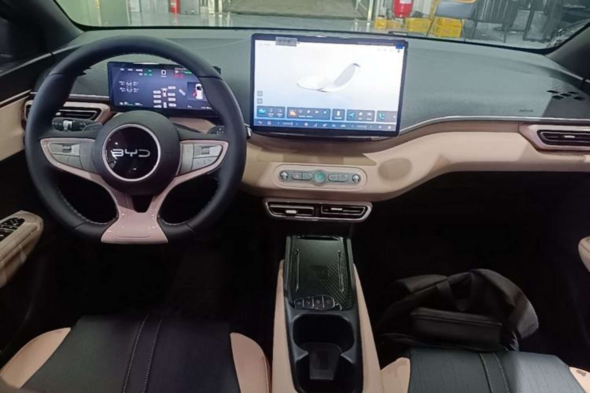 Used BYD Seagull 2025 Smart Drive Version 305 km Freedom Edition Center Console