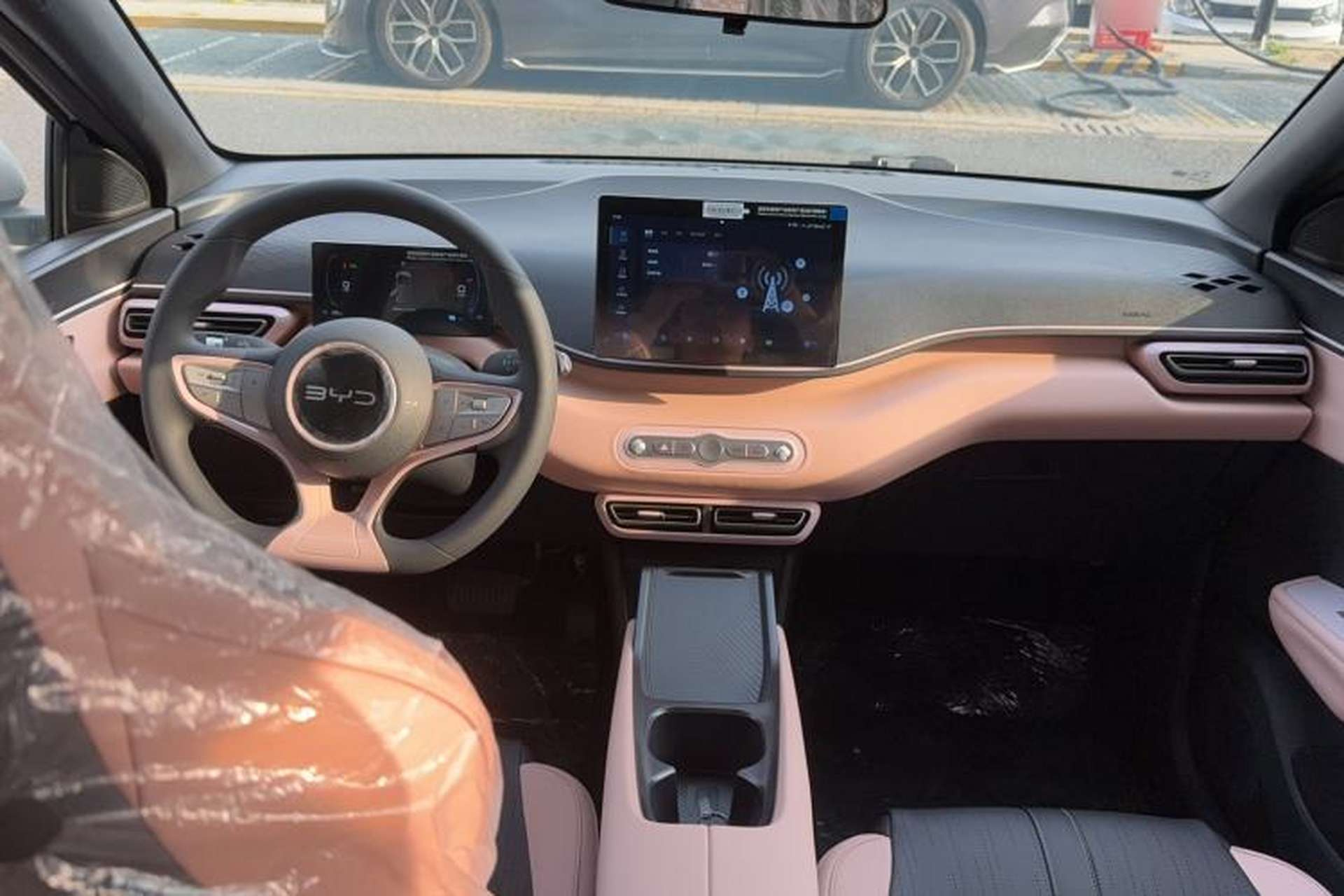 Used BYD Seagull 2025 Intelligent Driving Version 305 km Dynamic Edition Center Console