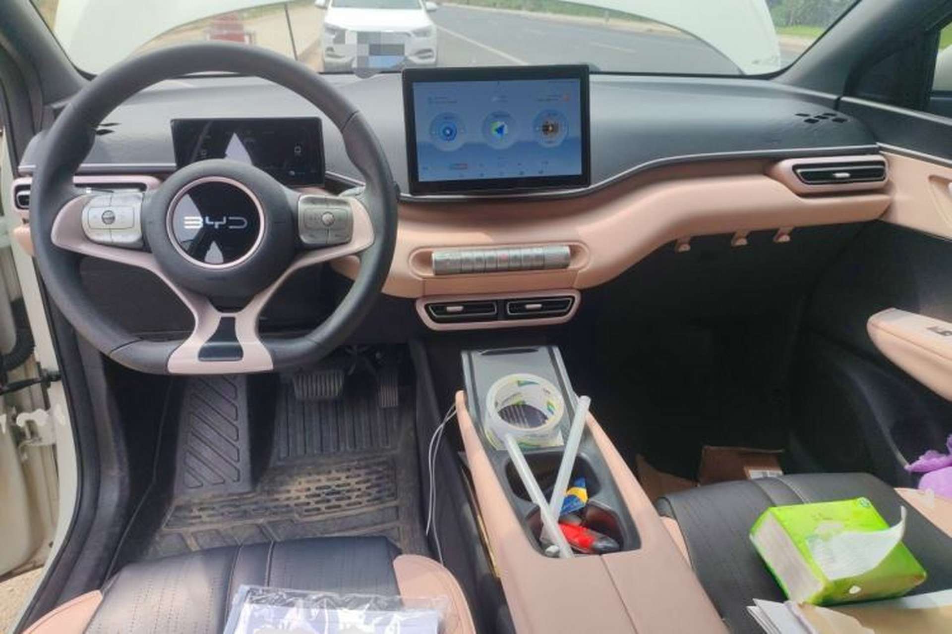 Used BYD Seagull 2025 305km Active Version Center Console