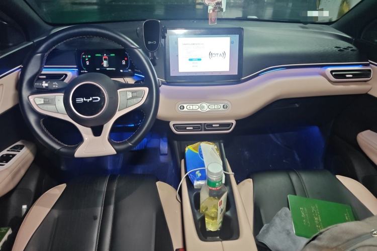 Used BYD Seagull 2025 Model Smart Drive Version 405km Free-Spirited Version Center Console