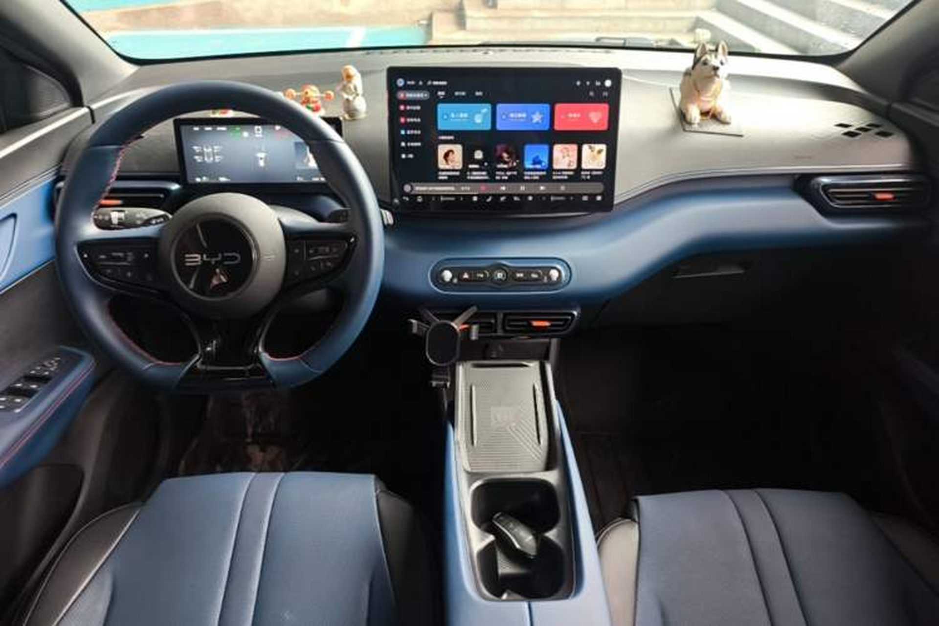 Used BYD Seagull 2025 Smart Drive Version 305 km Freedom Edition Center Console