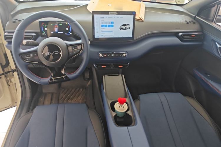 Used BYD Seagull 2025 Model Smart Drive Version 405km Free-Spirited Version Center Console